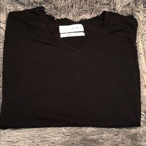 Zara V neck T-shirt